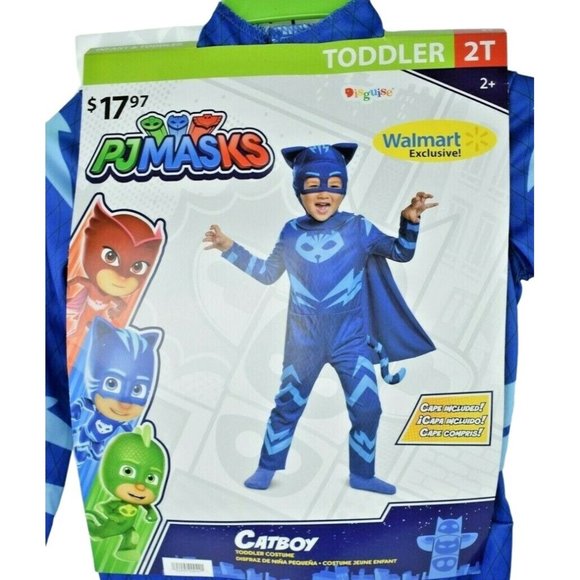 Disguise 2 Pc PJ Masks "Catboy" Infant Costume 2T New (Dress Up) - Picture 1 of 6